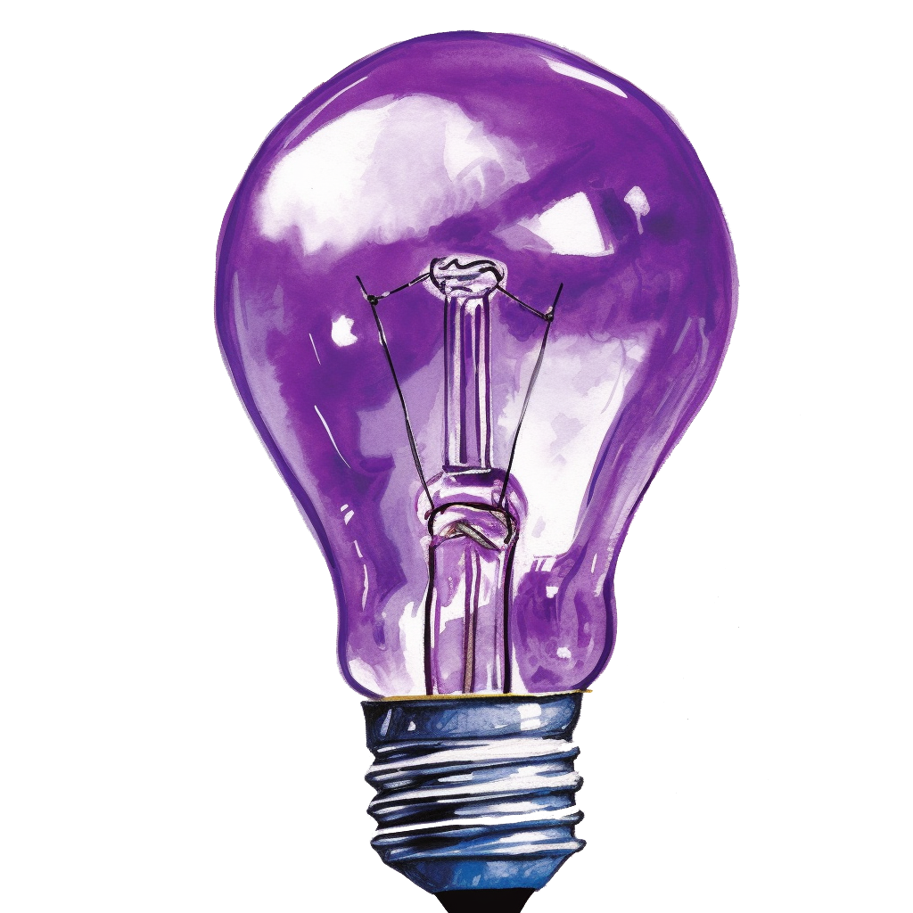 CreateStuff_a_purple_lightbulb_against_a_white_background_illus_17e0879b-be15-41ea-b524-d0e1cade539e