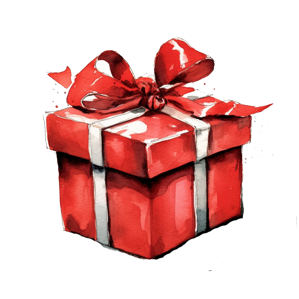 CreateStuff_a_red_gift_box_drawn_with_pen_and_ink_illustrated_b_d84388db-3dfd-4122-84a0-fc6c76404f41